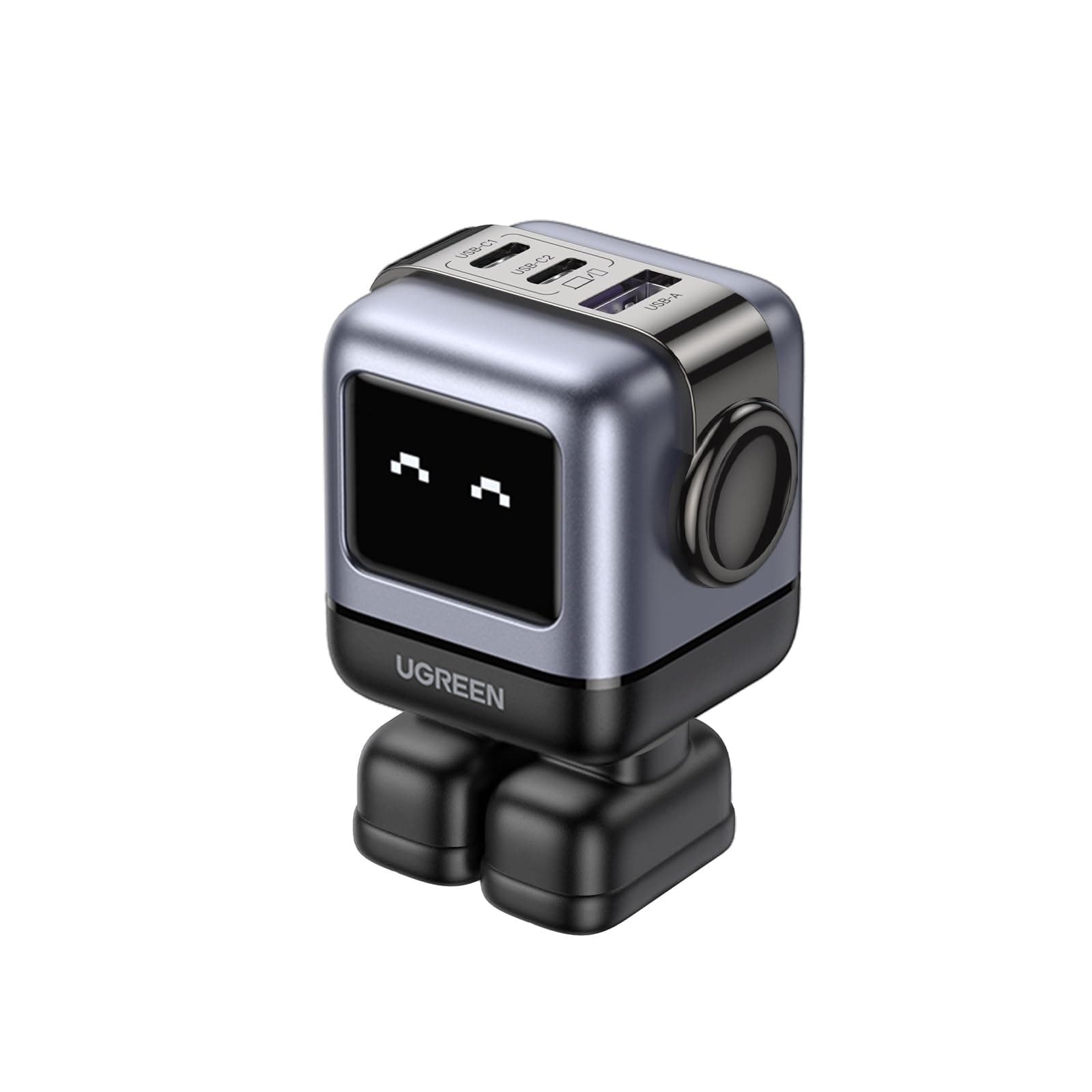 Uno Charger, 65W Rapid Charger, USB-C x 2 and USB-A x 1, Compatible with PD/PPS/QC4+/SCP Standards, Compatible with MacBook Air/iPad Pro/iPhone 17/15/14/13/12/Galaxy S23-S10 Series/Xperia