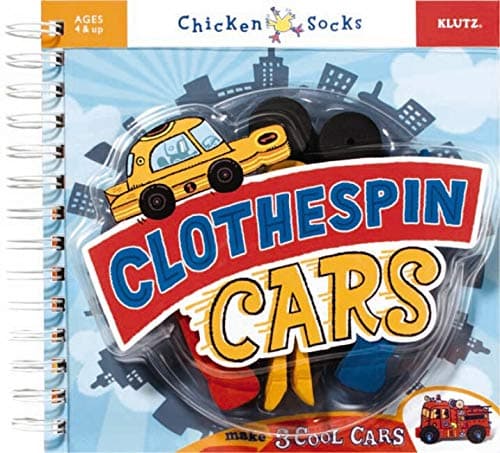 Clothespin Cars (Chicken Socks)