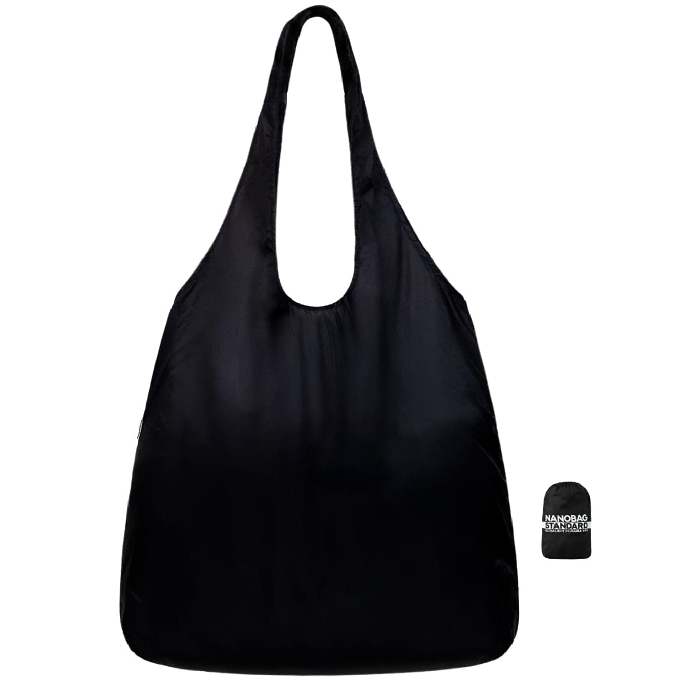 Nanobag - Ultra-Lightweight Compact Tote Shopping Bag - Reusable, Tiny and Eco-Friendly Foldable Multipurpose and Stylish