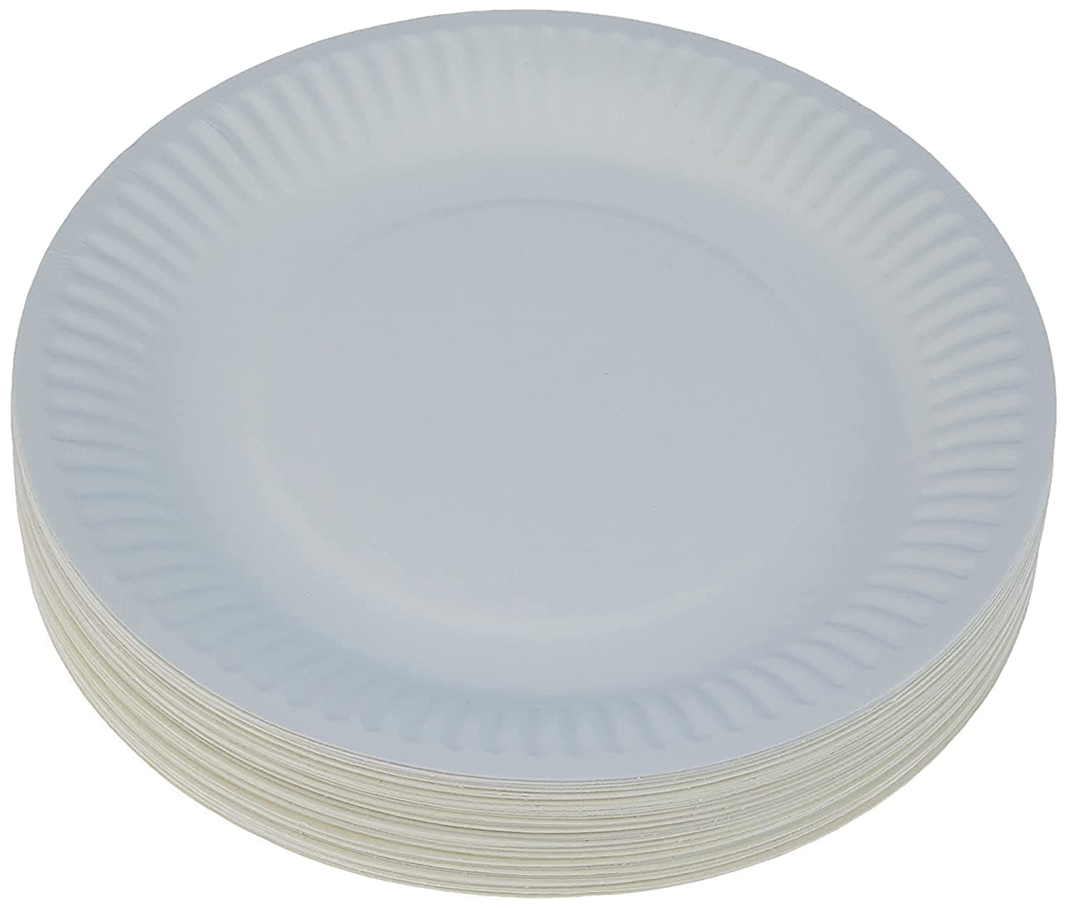 Hotpack Disposable Paper Plate - 7 - 100 Pcs