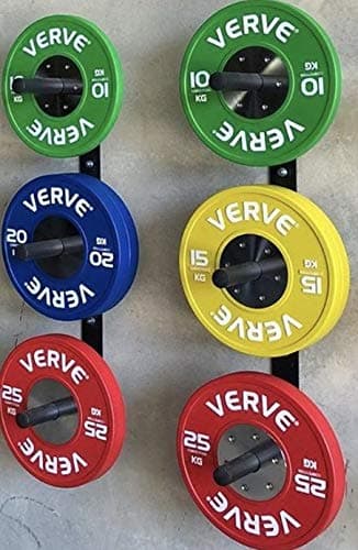 Swiss Barbell Wall Mounted Olympic Plate Storage
