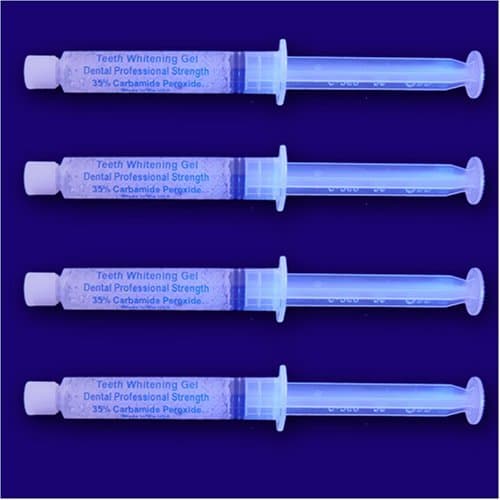 INSTANT WHITE SMILE optimized 40cc GELL ONLY syringes (NO TRAYS) 36% Professional Strength Carbamide Peroxide Teeth Whitening Gel only
