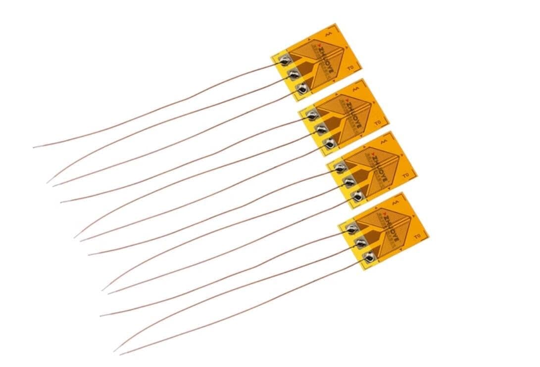 Taidacent 2PCS BF1K-3HA-E Half Bridge Strain Gauge Wheatstone Bridge Sensor Resistance Type Torque/Shear Force