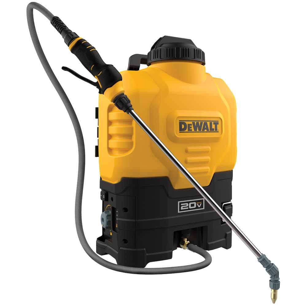 DEWALT 190681 20V MAX 4 gal. Lithium-ion Cordless Backpack Sprayer Kit (2 Ah)