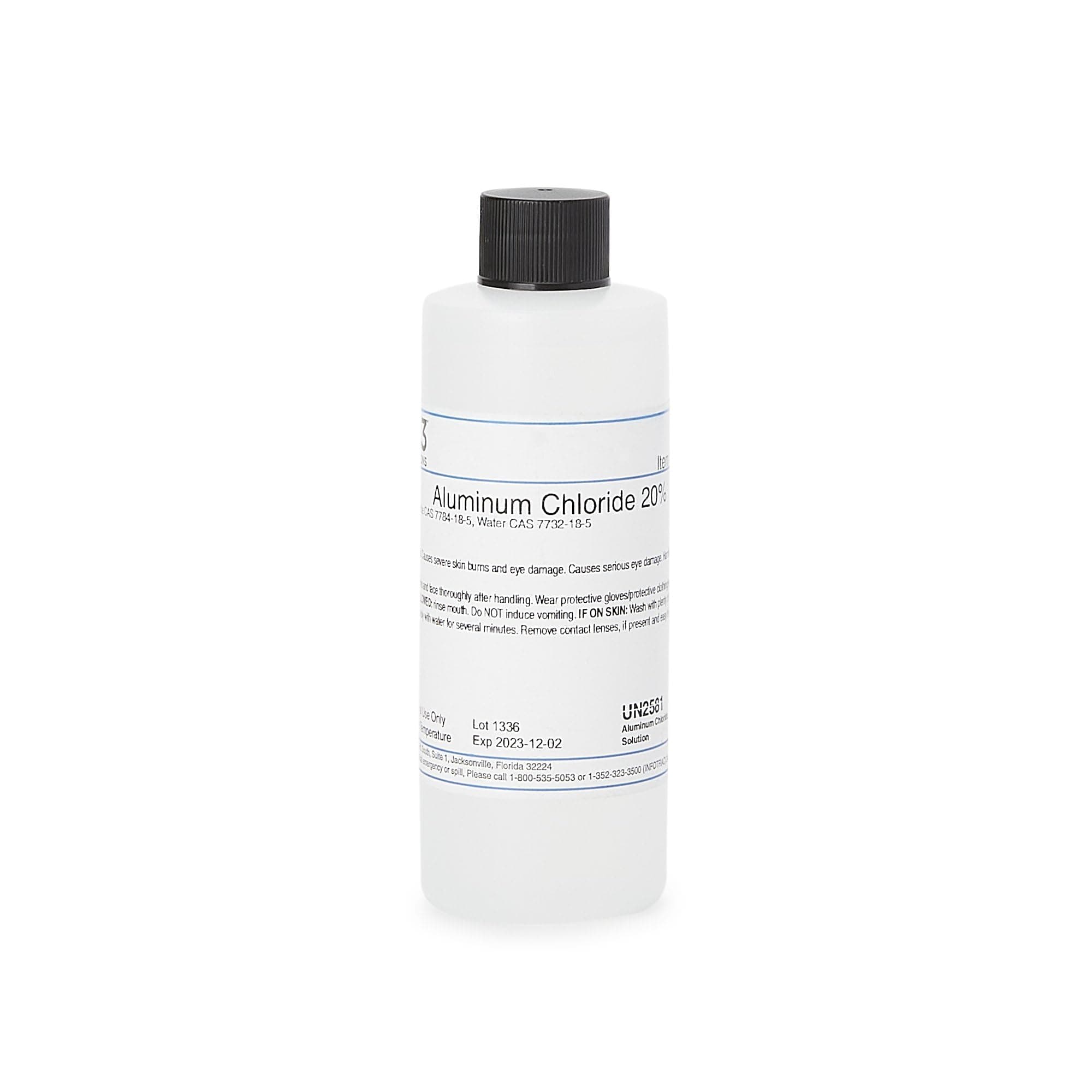 Aluminum Chloride, 20%, 4 oz