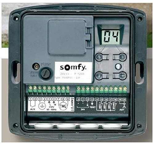 SOMFY Axroll RTS 1841034 Table of Command for Motorised Roller Garage Door