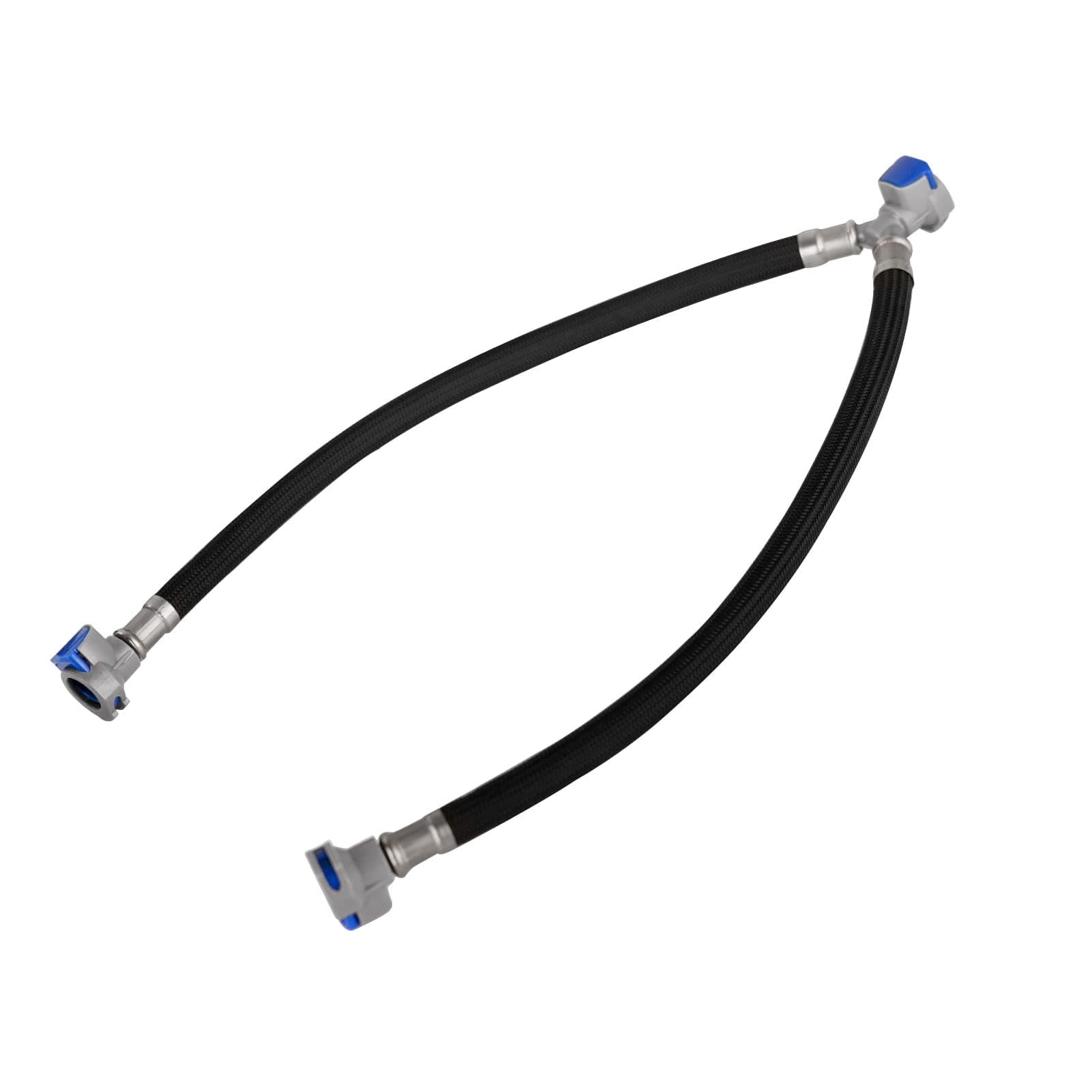 Replacement Quick Connect Hose Hot & Cold Water Mixer Line for PARLOS Widespread Faucet with Snap-in Fast Lock, 2102601