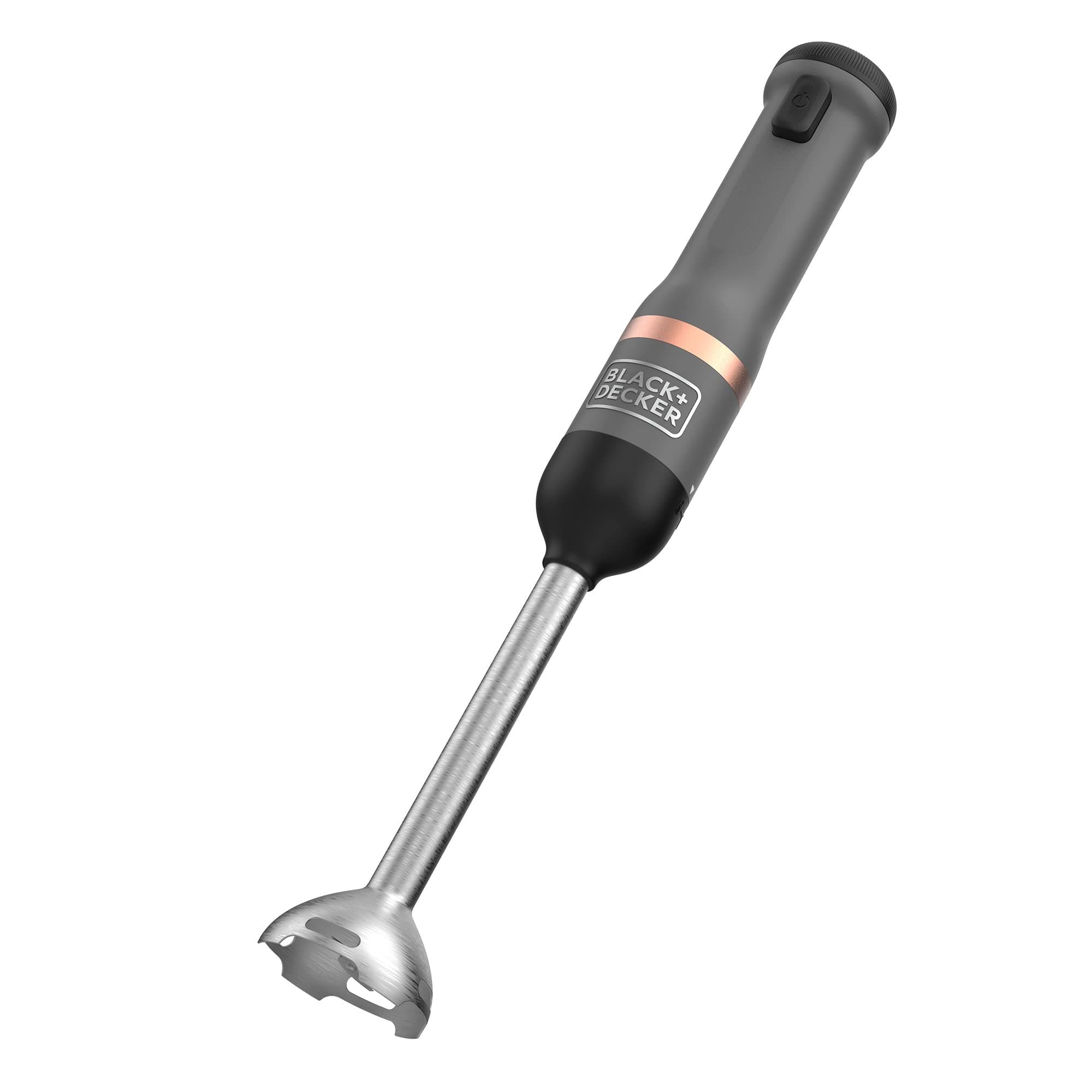 Black & Decker Kitchen Wand 7.2V Cordless Electric Immersion Blender With 5 Speed Setting 700ml Measuring Cup Charging Base With Battery Indicator BPA Free Plastic BCKM1011KBF-GB 2 Years Warranty