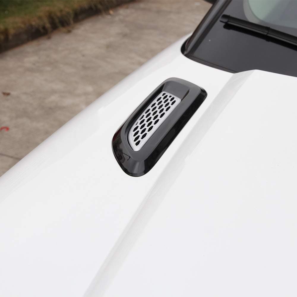 for Discovery Sport,Discovery 4/5,Freelander 2,Range Rover evoque Car Exterior Engine Hood Air Outlet Vent Cover Trim Car Accessories
