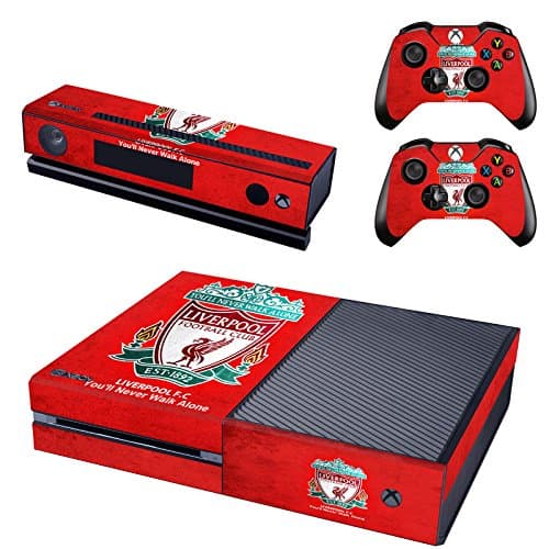 REYTID Liverpool Xbox One Console Skin / Sticker + 2 x Controller Decals & Kinect Wrap - Full Set - Microsoft XB1