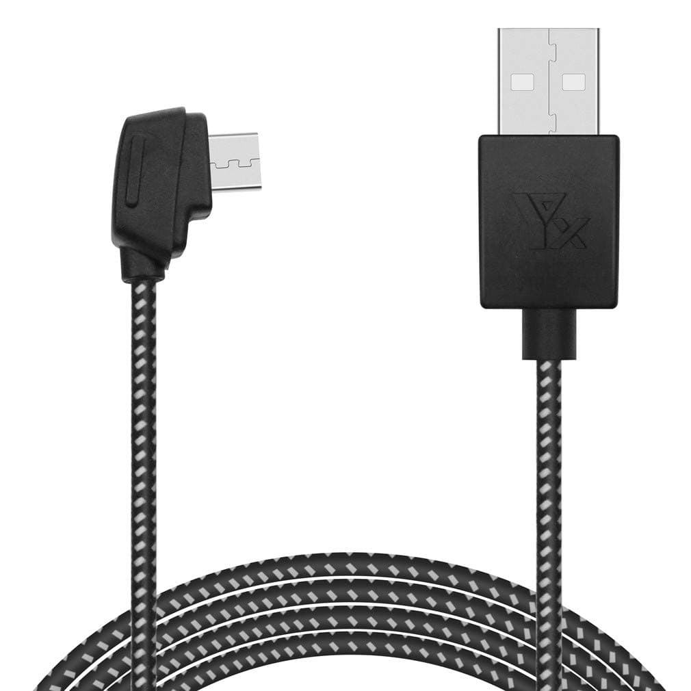 Hanatora Remote Controller USB Charging Cable Cord for DJI Mavic 2 Pro Zoom,Mavic Mini,SE,Mavic Pro,Air,Spark Drone,Nylon Braided Control Accessories