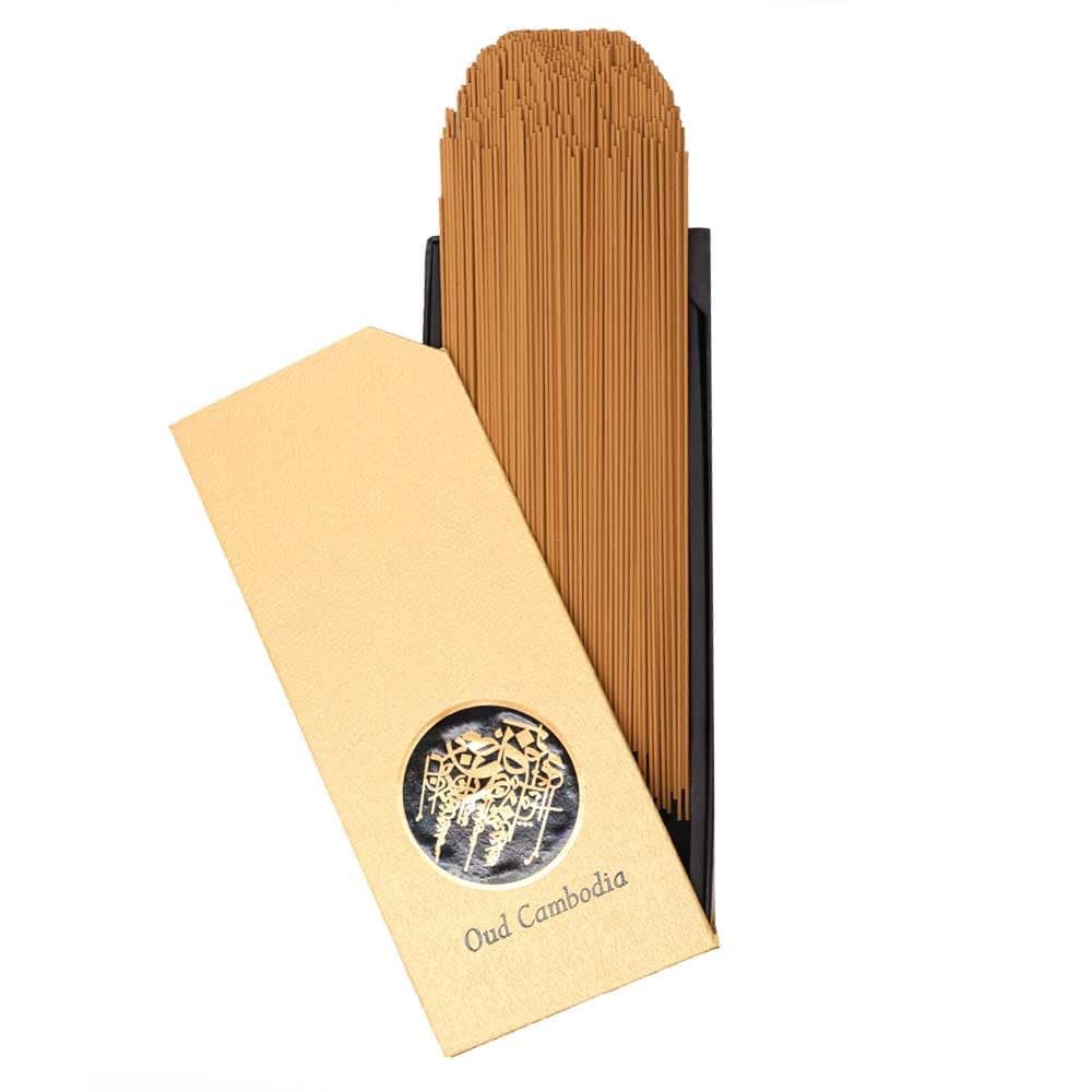 Super Oud Max Quantity Cambodian Incense Sticks 21 cm long Gift Box Oud Bakhoor Incense Agarwood for Home Fragrance