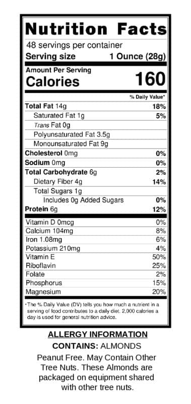 Wild Soil Besides Almonds, Unflavored - 20% More Protein Than Other Almonds, Distinct And Superior To Organic, Raw