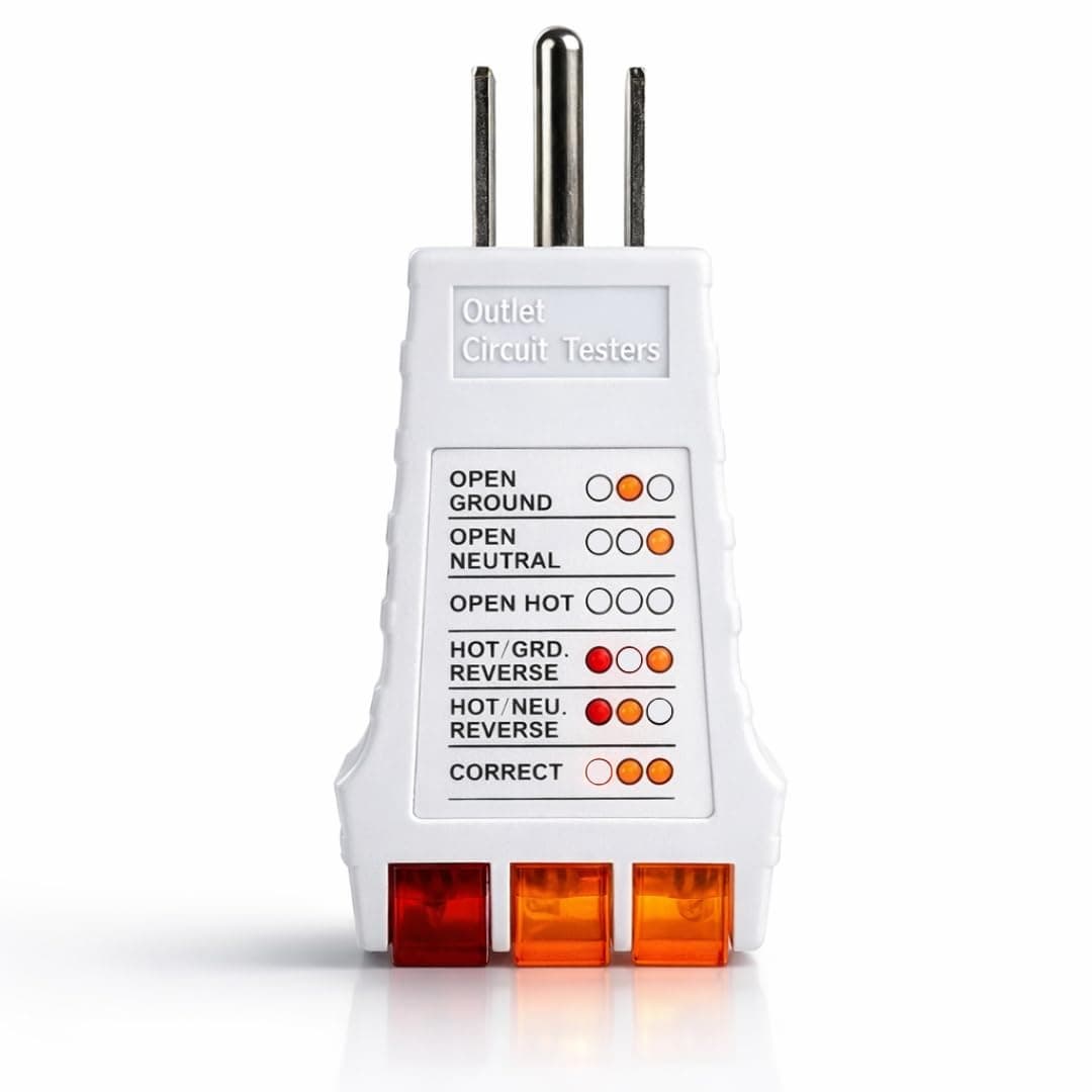 GroundLuxe Outlet Tester for Grounding Products
