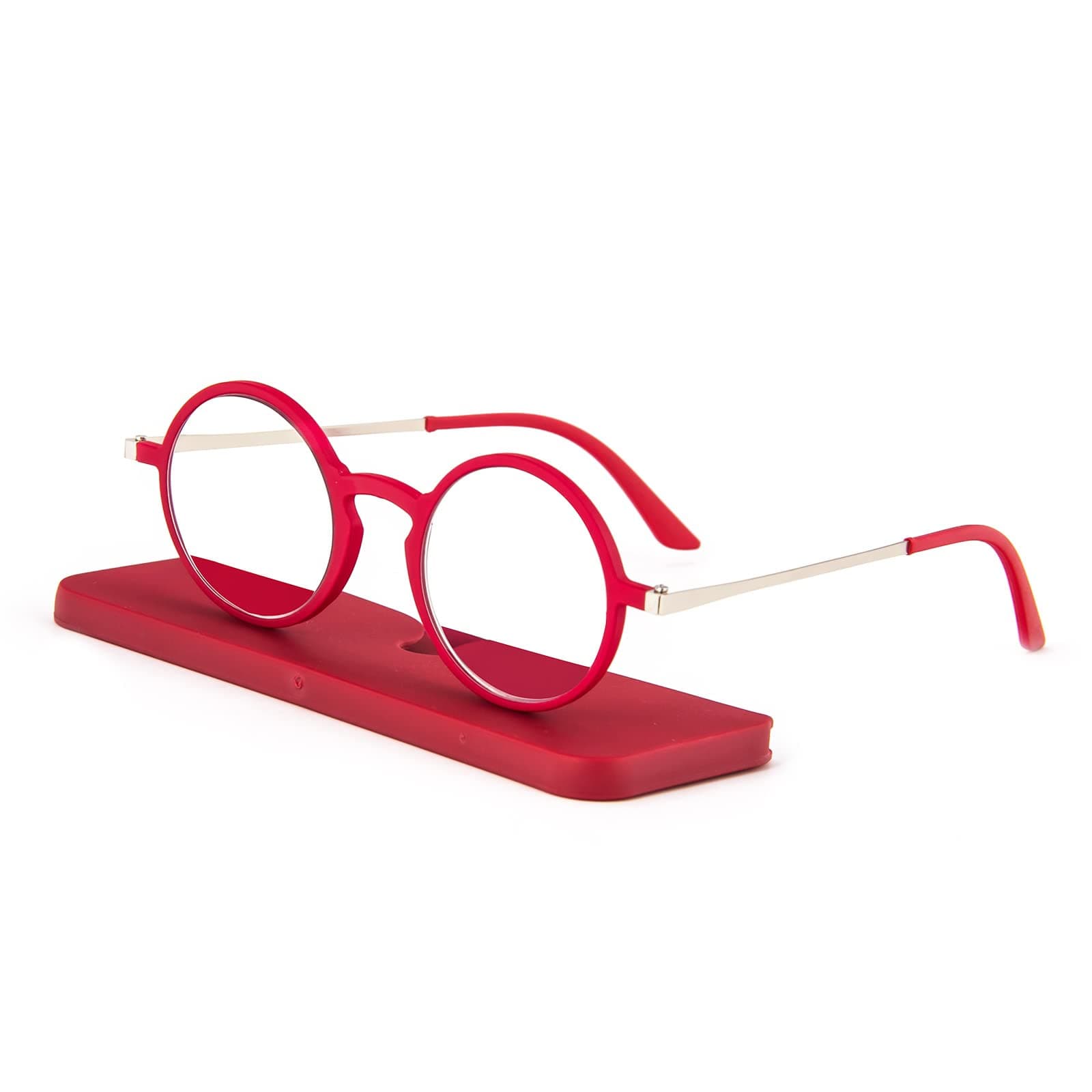 KoKoBin Ultra-thin flat anti-blue reading glasses neutral reading glasses unbreakable pocket-sized anti-glare glasses