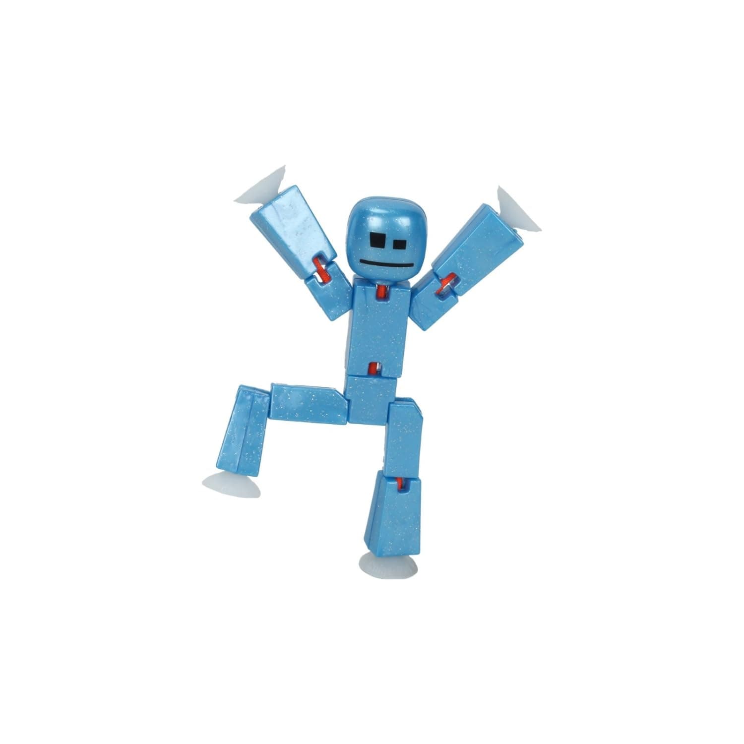 Zing StikBot Single Pack - Includes 1 StikBot - Collectible Action Figures and Accessories, Stop Motion Animation, Ages 4 and Up (StarForst Blue)