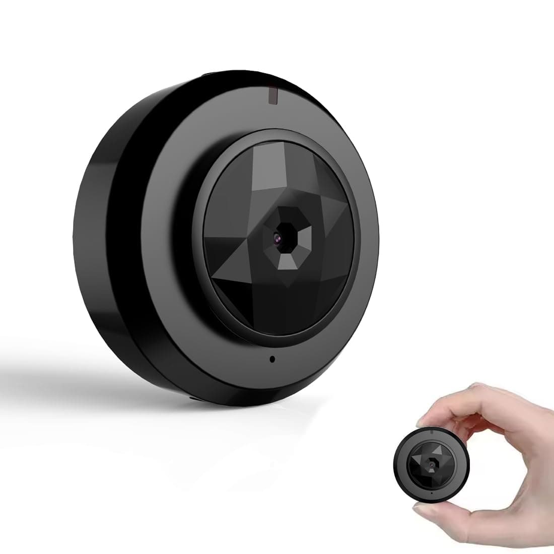 TECHNOVIEW 4k Wireless WiFi Mini Camera Full HD 1080p Recording Night Hd Vision Audio and Video Recorder Motion Detection Camera for Home Office Car Small Size Portable Design - App - OKam Pro