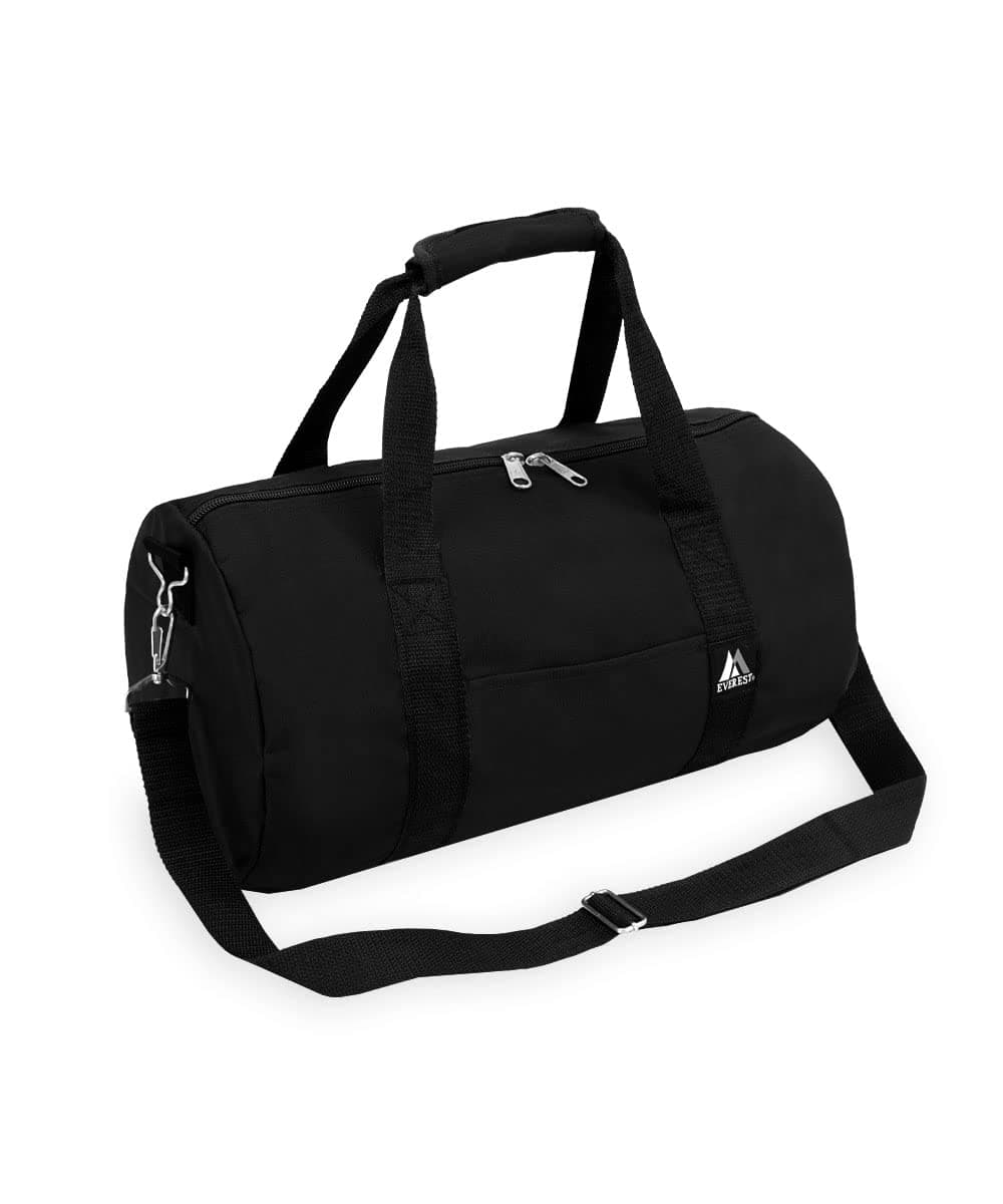 Everest 40-Inch Round Duffel, Black, One Size