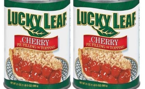 Lucky Leaf Cherry Pie Filling or Topping (2 Pack) 21 oz Cans by Lucky Leaf