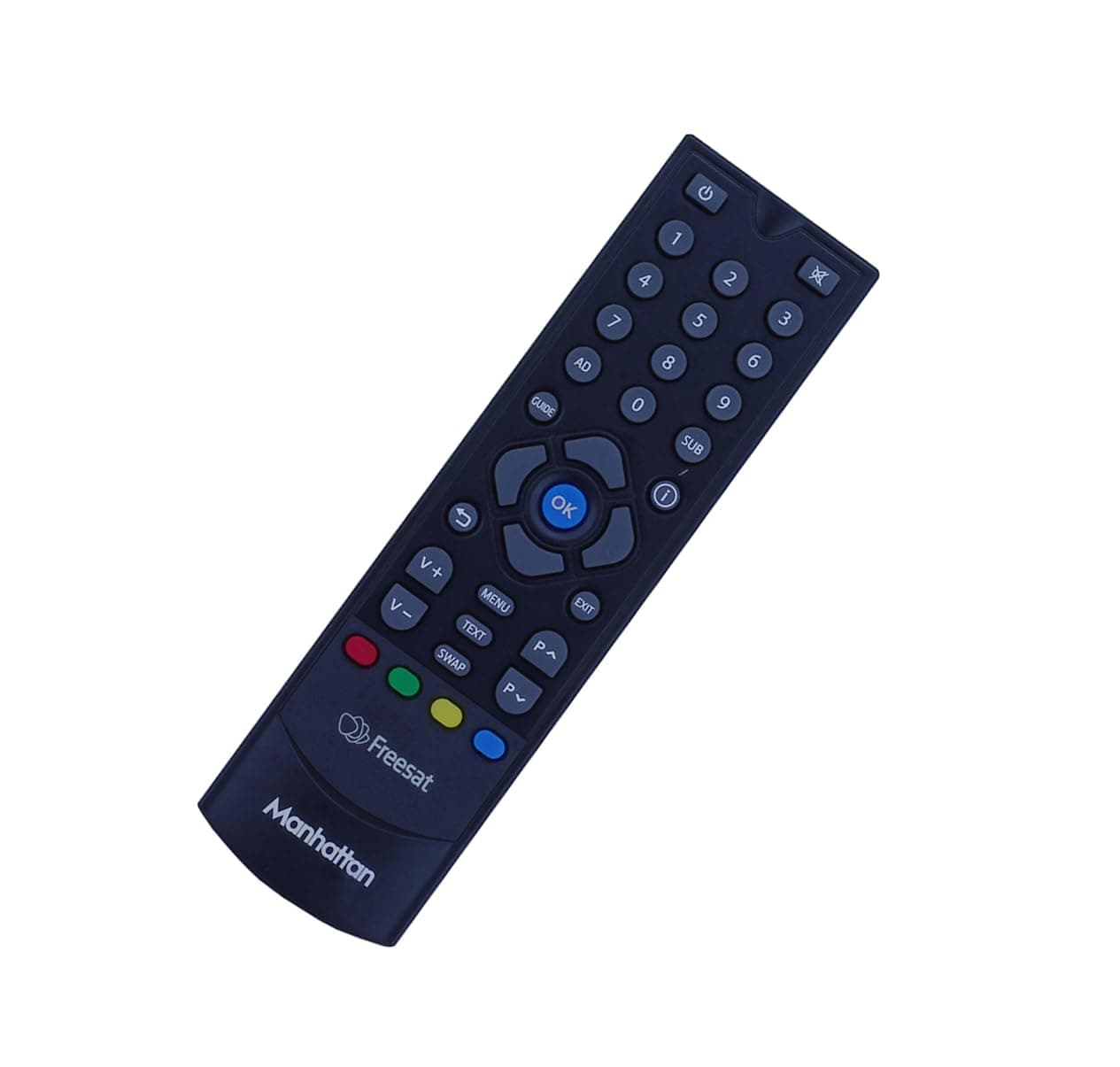 – Replacement Remote Control Compatible with Manhattan T1, SX Freesat HD - Enhanced TV Control Solution