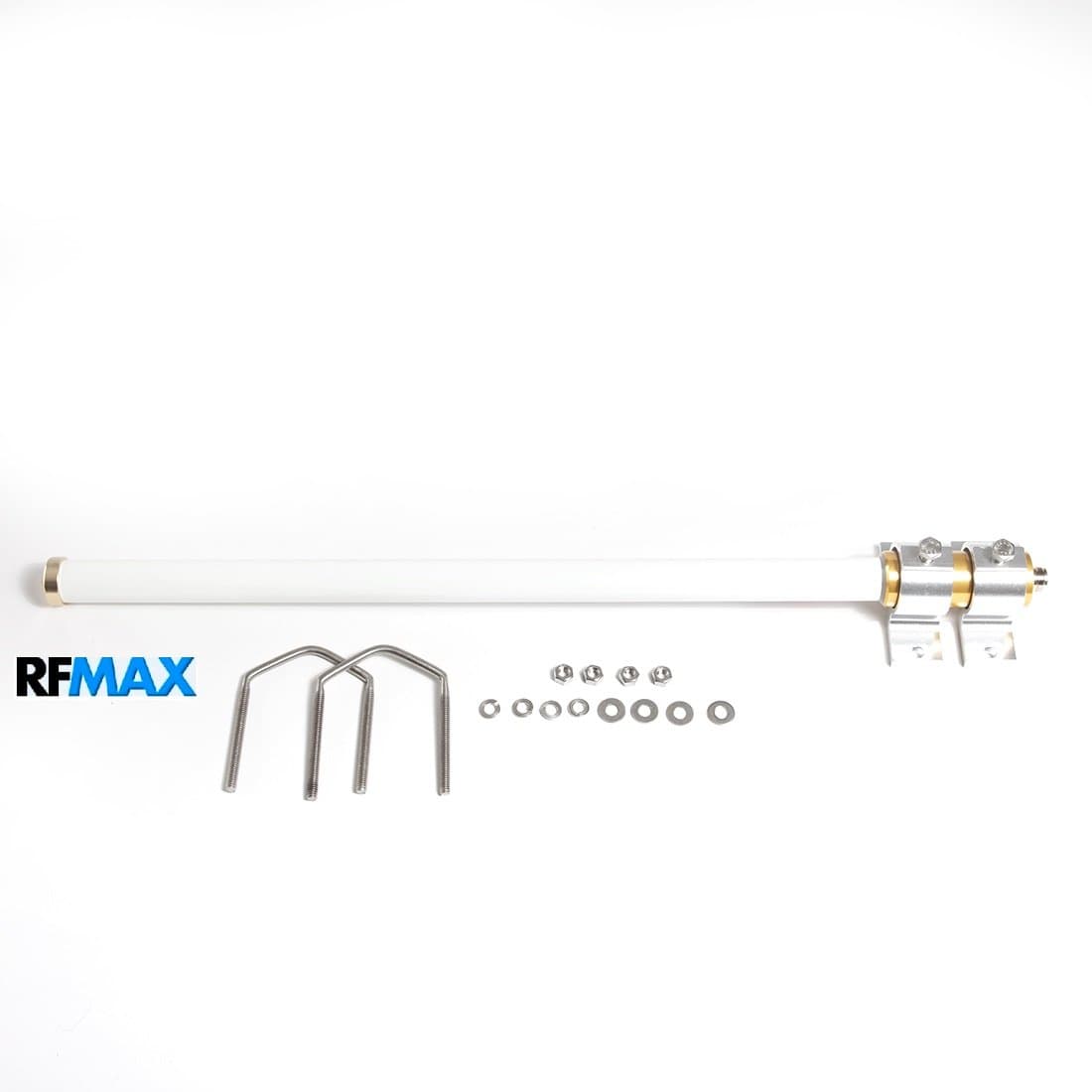 RFMAX | ROSA-HDM1: Heavy Duty Wall/Mast Mount for Base Station Omni Antenna up to 1.4 Inch Diameter. Antenex FM2