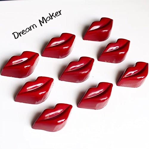 Polycarbonate Chocolate Mold DIY Handmade Chocolate Candy Mould Pastry Tools Bakeware Lip (19389)