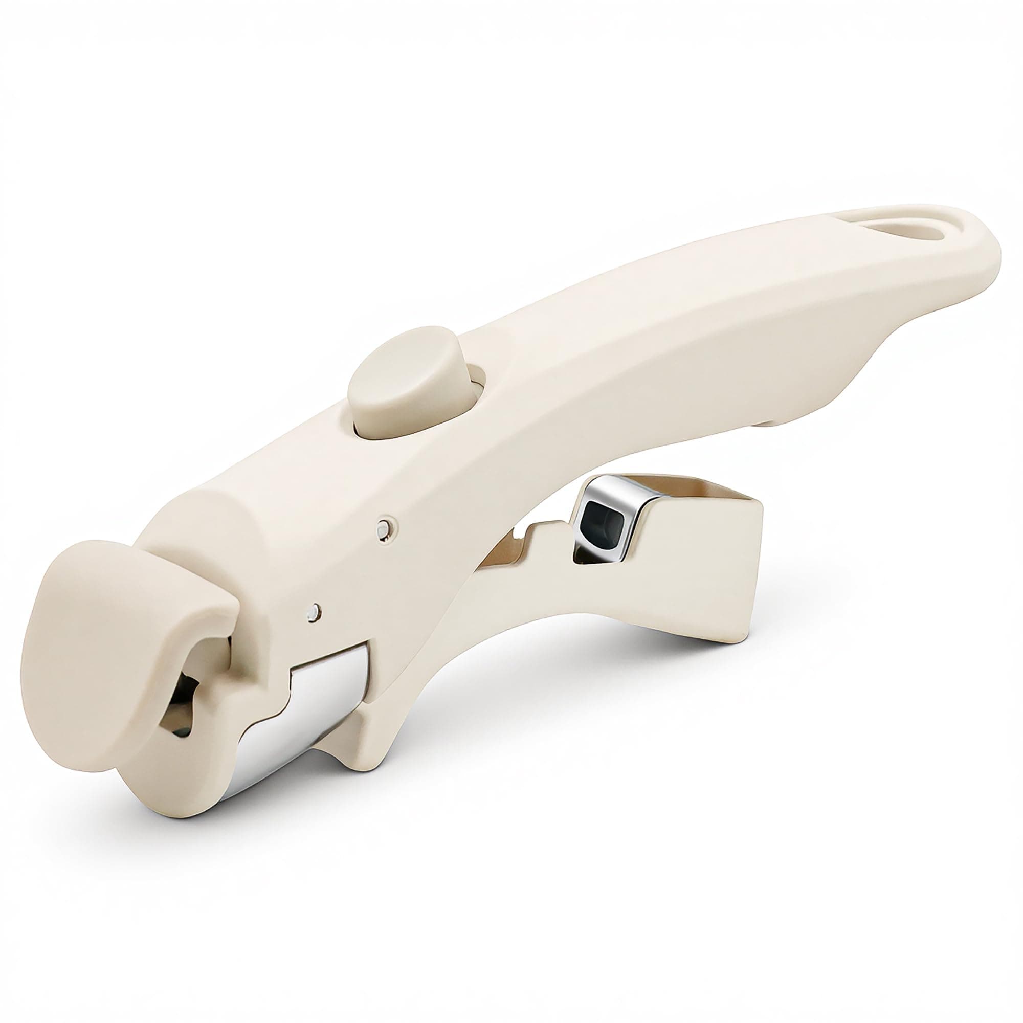 MOKIKA Removable Handle White, Detachable Handles Cookware, Universal Pots and Pans Handle Replacement, Removable Pan Gripper Suitable for All Cookware