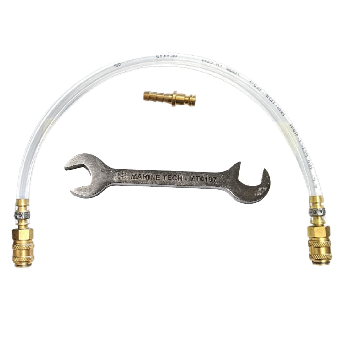Marine Tech Tools Bleed Tube, Seastar Hydraulic Steering Bleed Kit, Fits Seastar Hydraulic Cylinders, Seastar Hydraulic Steering Bleed Kit, Seastar Bleeding System