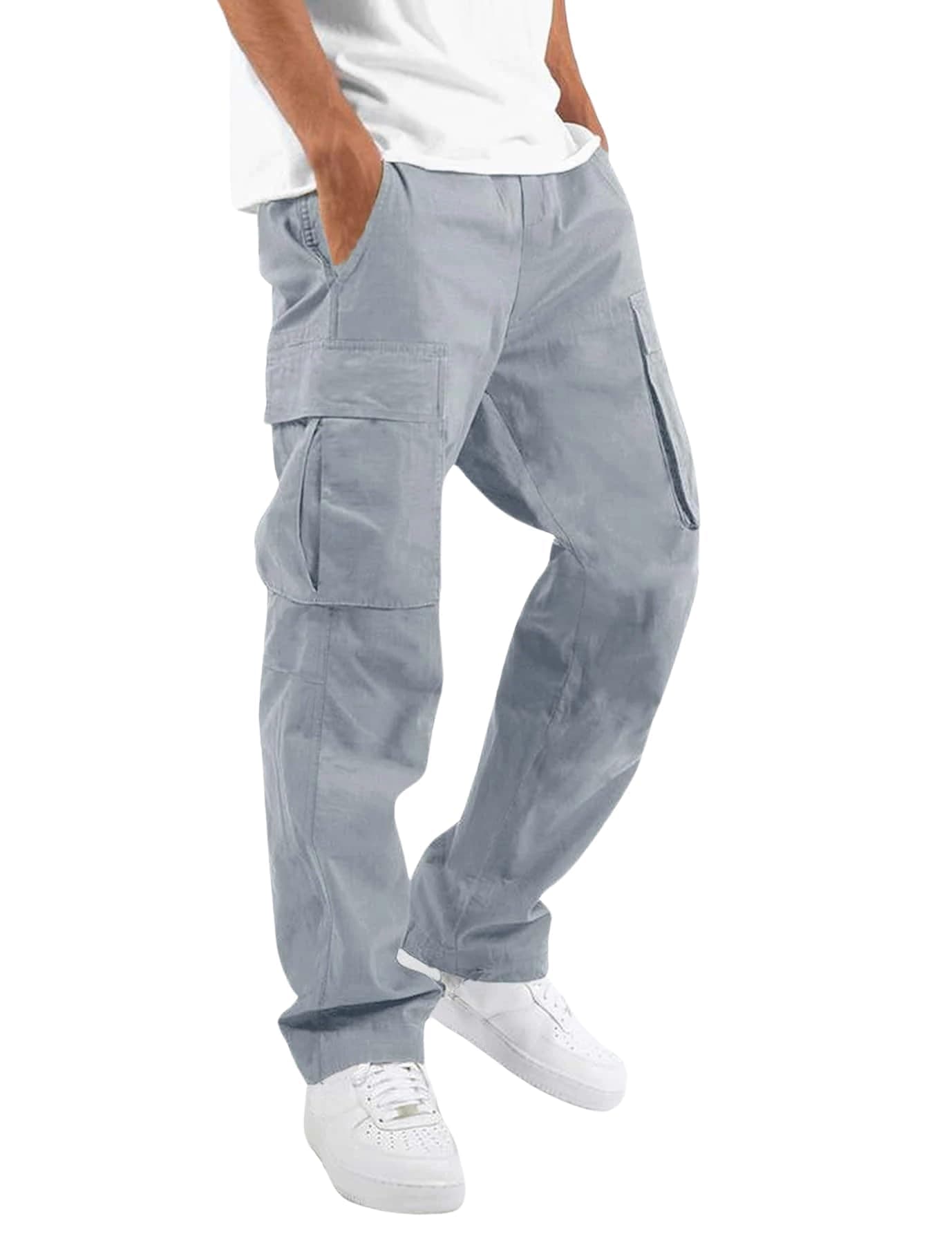 Cargo for Men || Cotton Cargo Pant || Drawstring Waist Pant (Also Available in Plus Sizes) (01-04)