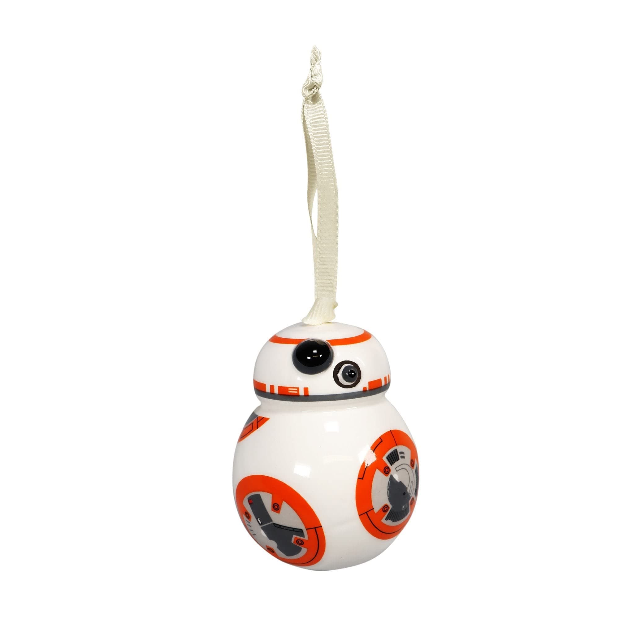 Half Moon Bay Hanging Decoration Boxed - Star Wars (BB-8) - Star Wars Decoration - Ceramic Decoration Inspired By BB-8 - Star Wars Gifts - Star Wars Merchandise