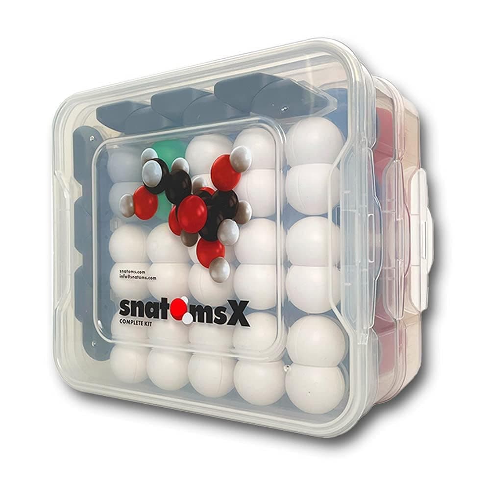 X by Veritasium - The Ultimate Magnetic Molecular Modeling Set | v2.0 Stronger Magnets | Engaging Science Education Kit for STEM Learning | Intro to Atoms, Molecules, Bonding, Chemistry