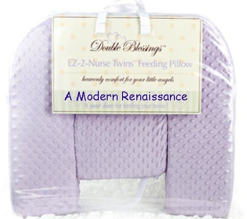 Double Blessing San Diego Bebe TWIN Lavender Minky Dot