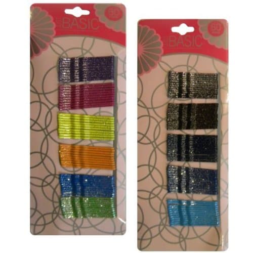 Mini Sparkle Colorful Bobby Pins (120 Pieces)