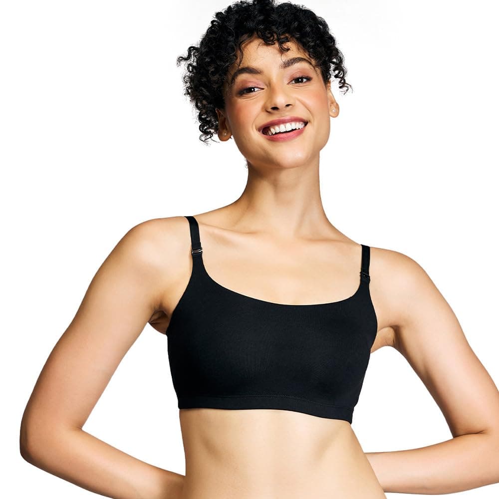 - (NYB165 Cotton Non Padded & Non Wired Full Coverage Slip On T-Shirt Bra for Women | Easy Breezy Soft Fabric with Hidden Shaper Sling for No Side Bulge & Detachable Strap