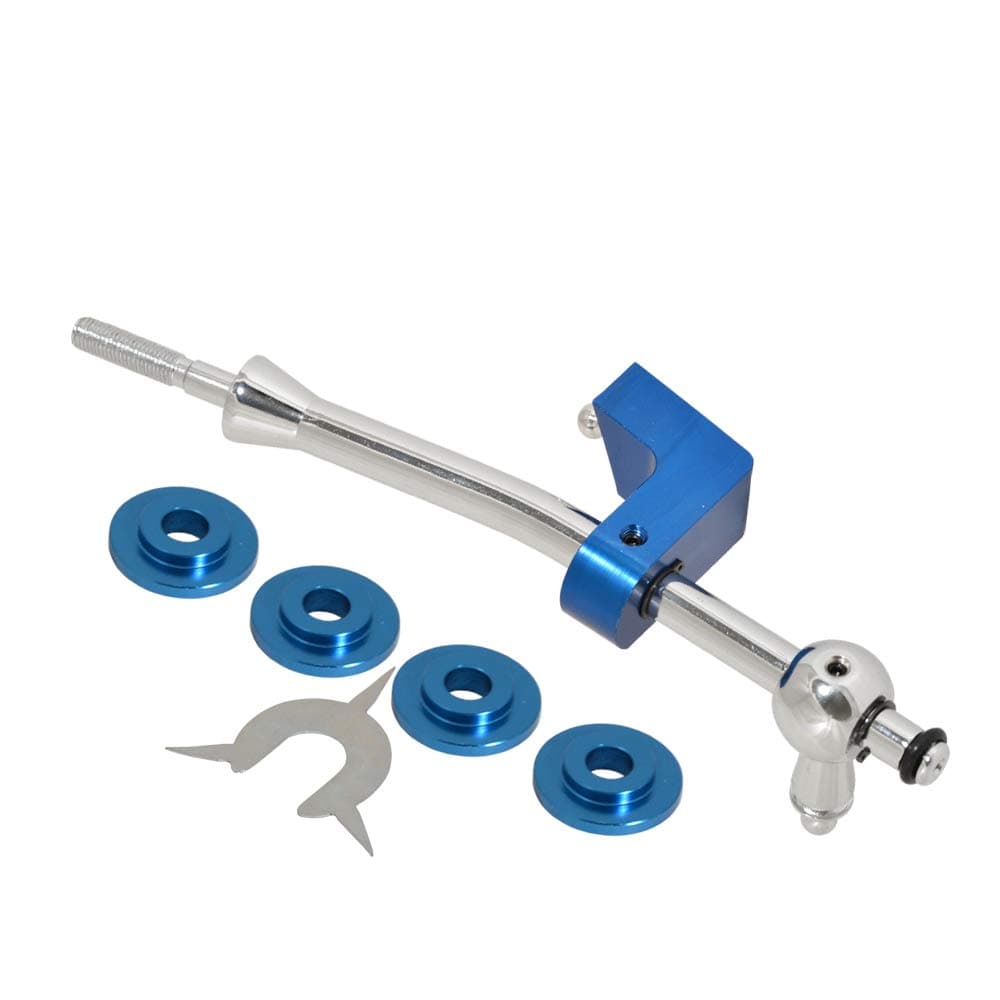 Compatible/Replacement for 2004-2009 Mazda 3 (Manual Transmission) Short Shifter Chrome/Blue