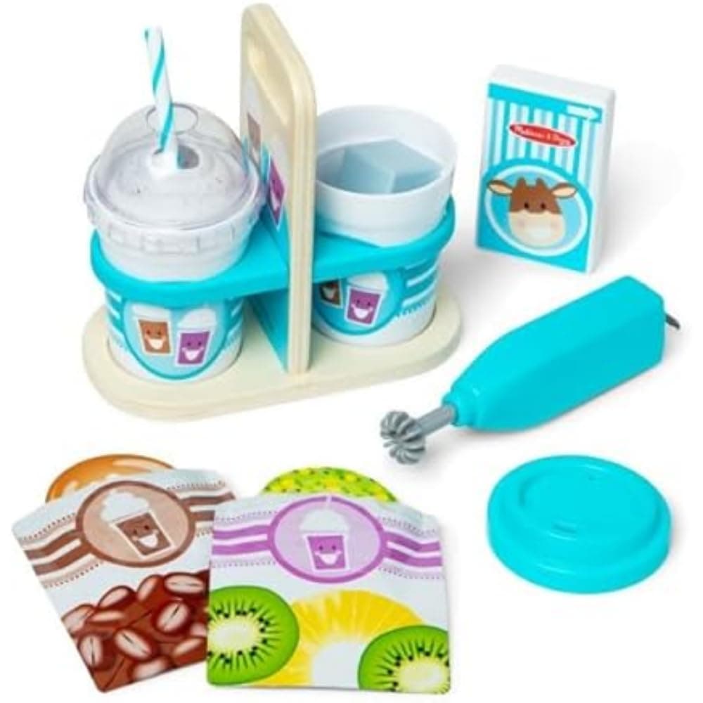 Melissa & Doug Hot & Cold Drinks Play Set, Pretend Play Food for Boys and Girls Ages 3+