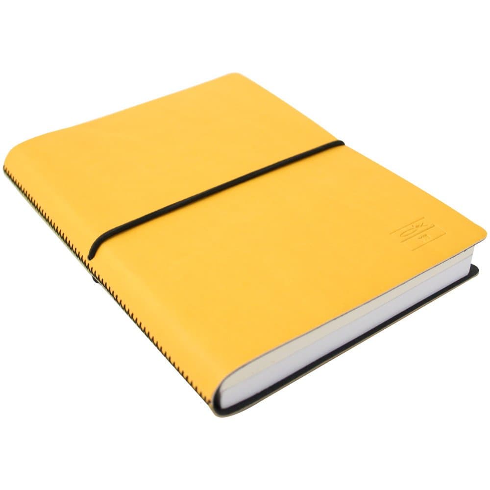 CIAK DUO Notebook/Journal, Green & Yellow, Medium Size