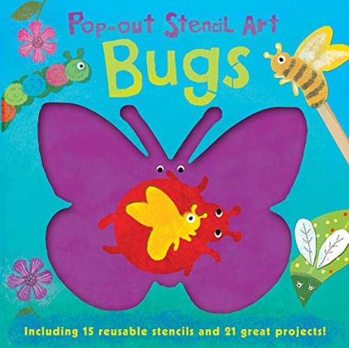 Pop-out Stencil Art: Bugs Board book – 17 Aug. 2015