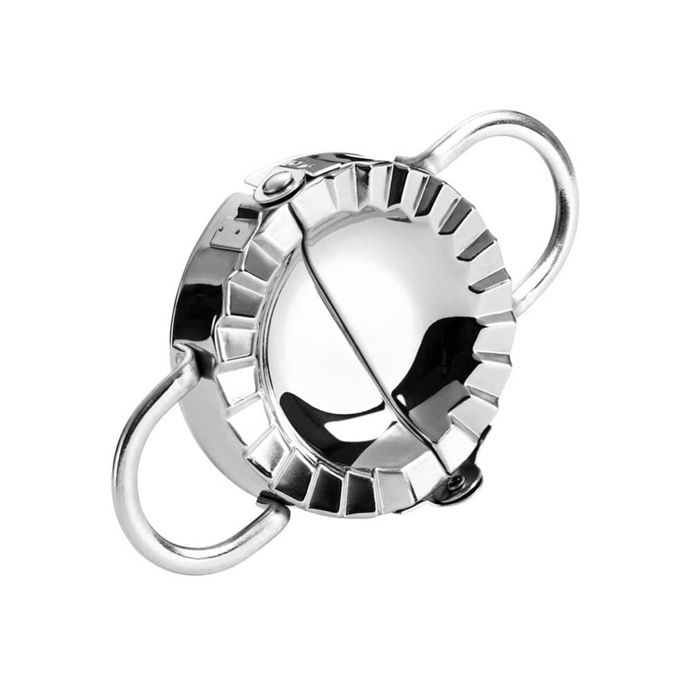 LucyPhy Small Dumpling Maker, 3 in Heavy Duty 18/8 Stainless Steel Empanada Maker Press, Pastry Tools Ravioli Mold Gyoza Maker Kitchen Accessories