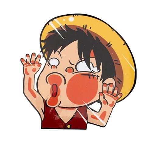Anime One Piece Monkey·D·Luffy Vinyl Car Auto Wall Laptop Sticker Cartoon Decal