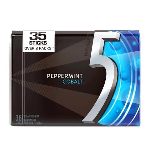 Wrigley's Cobalt Peppermint Sugar Free Gum 35 Sticks