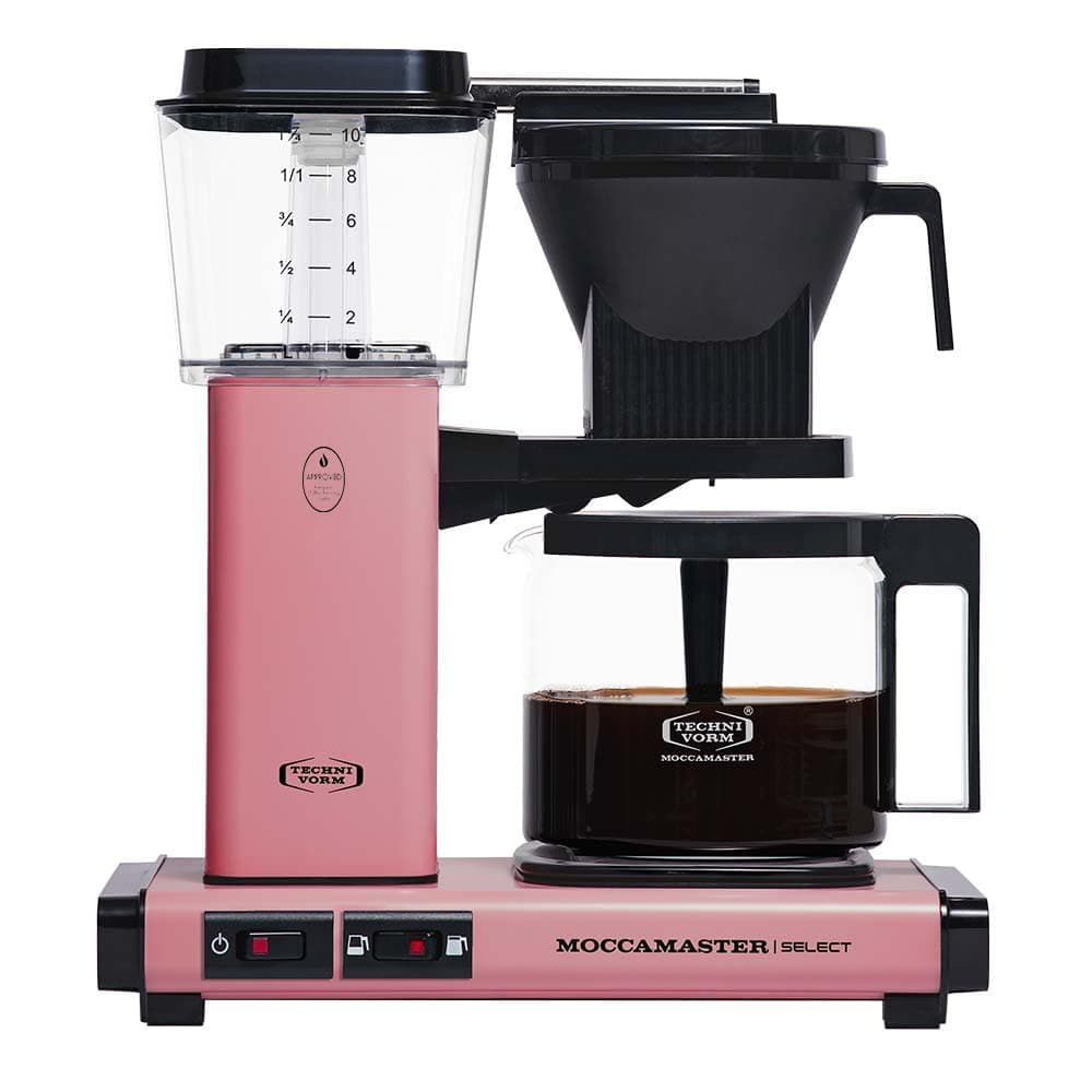 Moccamaster CD Pink Overflow Coffee Maker KBG 741 Select