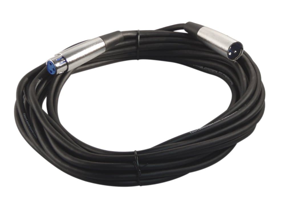 Your Cable Store25 Foot XLR 3 Pin Microphone Cable