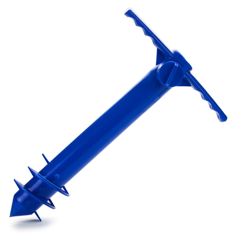 Plastic Beach Umbrella Sand Anchor, Rust-Free and Extra-Tough