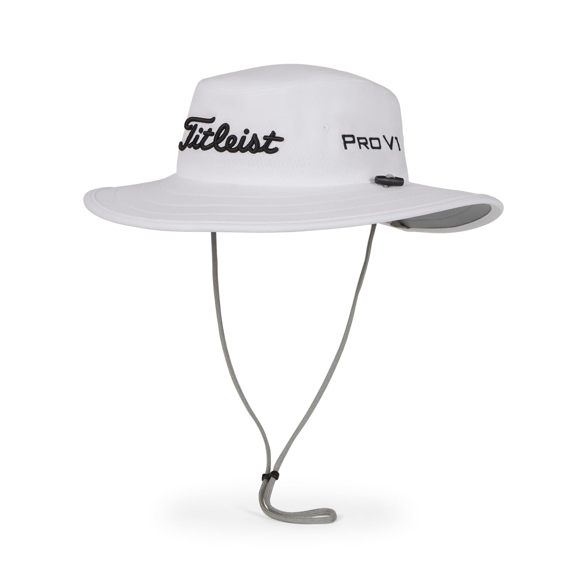 Men's Tour Aussie Golf Hat, White/Black