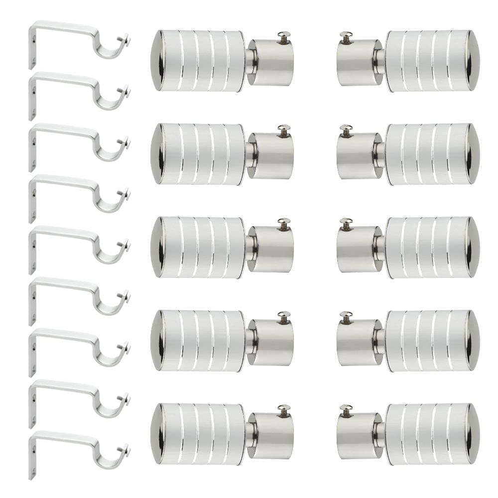 Welson Stainless Steel Curtain Bracket Parda Holder