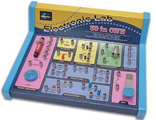Velleman EL301 30-in-1 Electronic Lab Kit, Multi-Colour