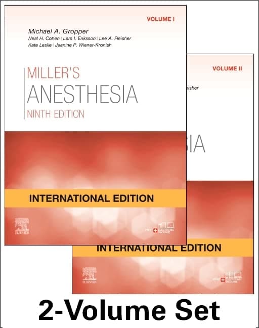 MILLER'S ANESTHESIA (2VOLS) INTERNATIONAL EDITION