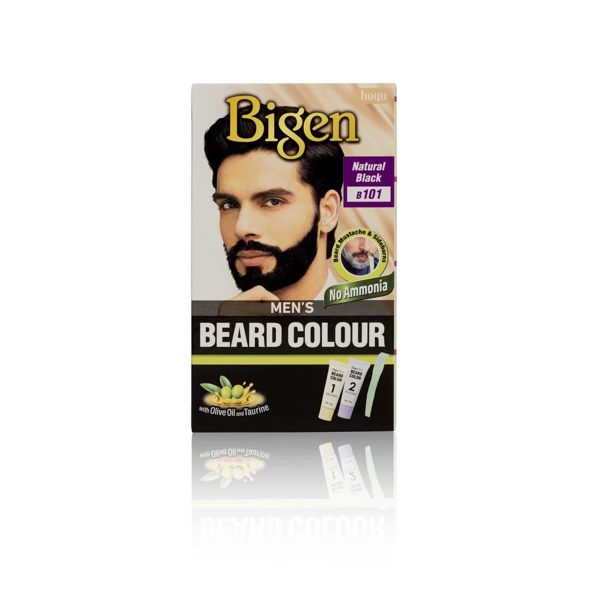 BIGEN MEN'S BEARD COLOUR B101 NATURAL BLACK