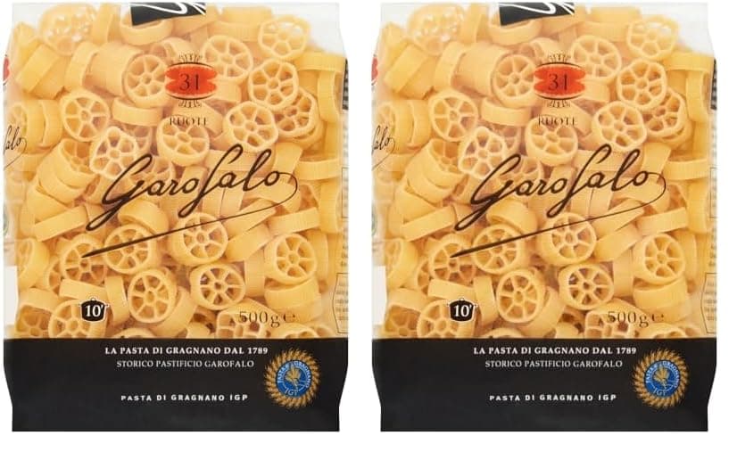 Garofalo Ruote Pasta, 500 g (Pack of 2)